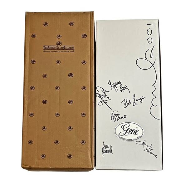 2001 Ashton Drake "A Lady Knows" Dressed Gene Doll Multiple Artists Signed NRFB - Picture 6 of 9